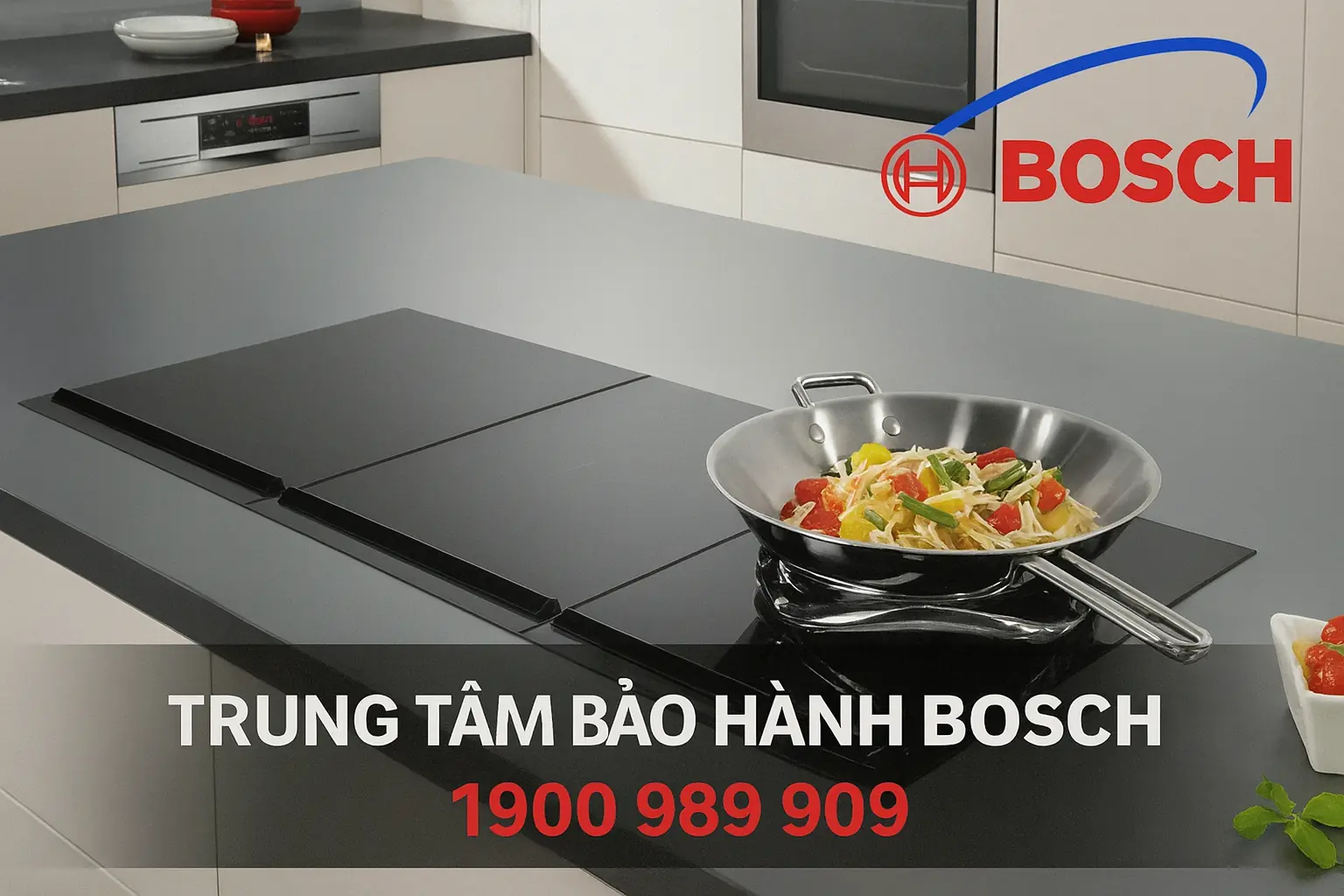 Quy trình bảo hành bếp từ âm Bosch tại Ngọc Linh