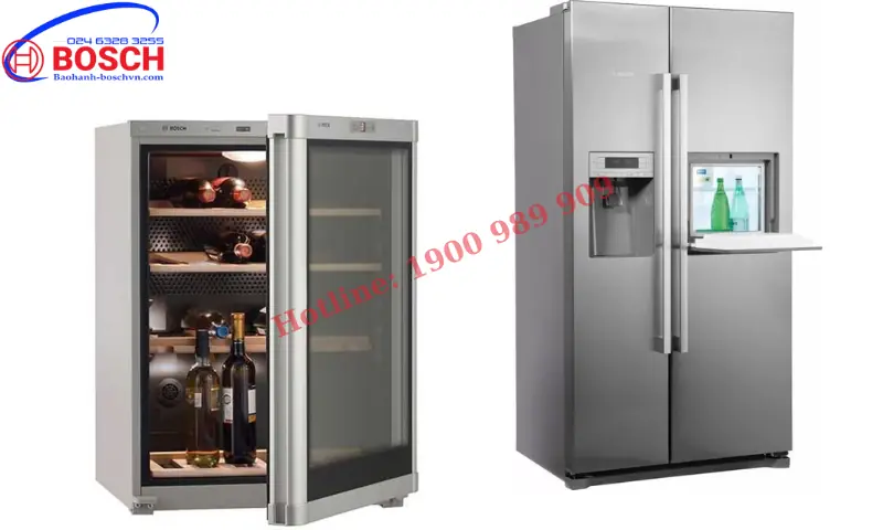bảo hành tủ lạnh, tủ rượu Bosch