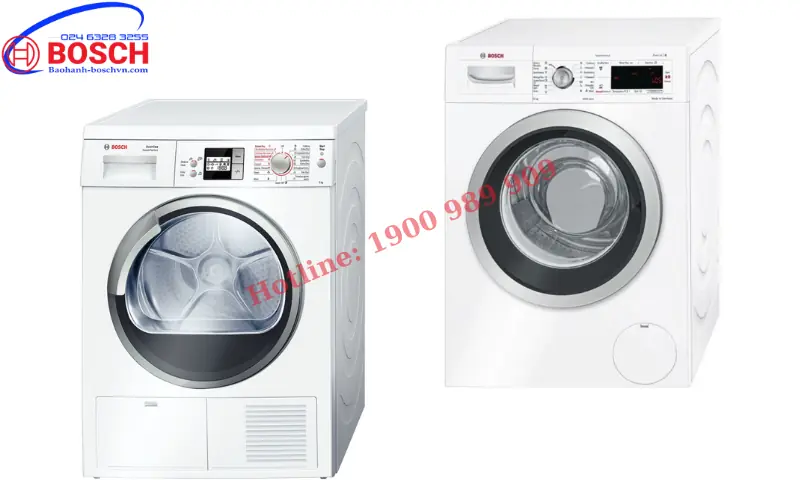 bảo hành máy giặt và máy sấy Bosch