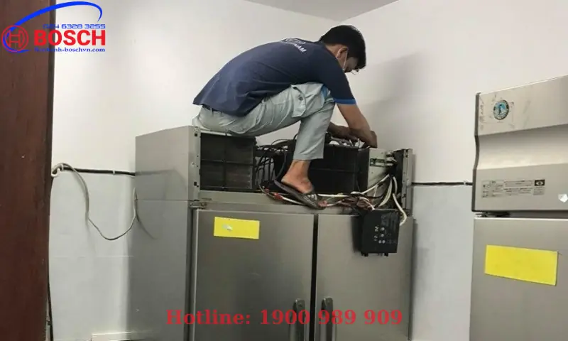Quy trình sửa tủ lạnh tại nhà của BaohanhBosch