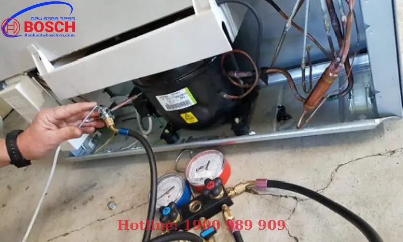 Đặt lịch sửa chữa và bảo hành tủ lạnh - máy lạnh Bosch tại nhà