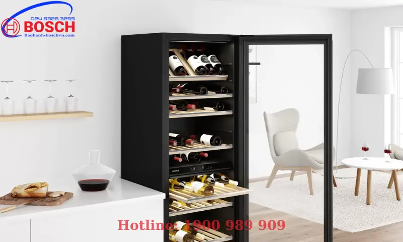 Hướng dẫn sử dụng và bảo quản tủ lạnh/tủ rượu Bosch để kéo dài tuổi thọ