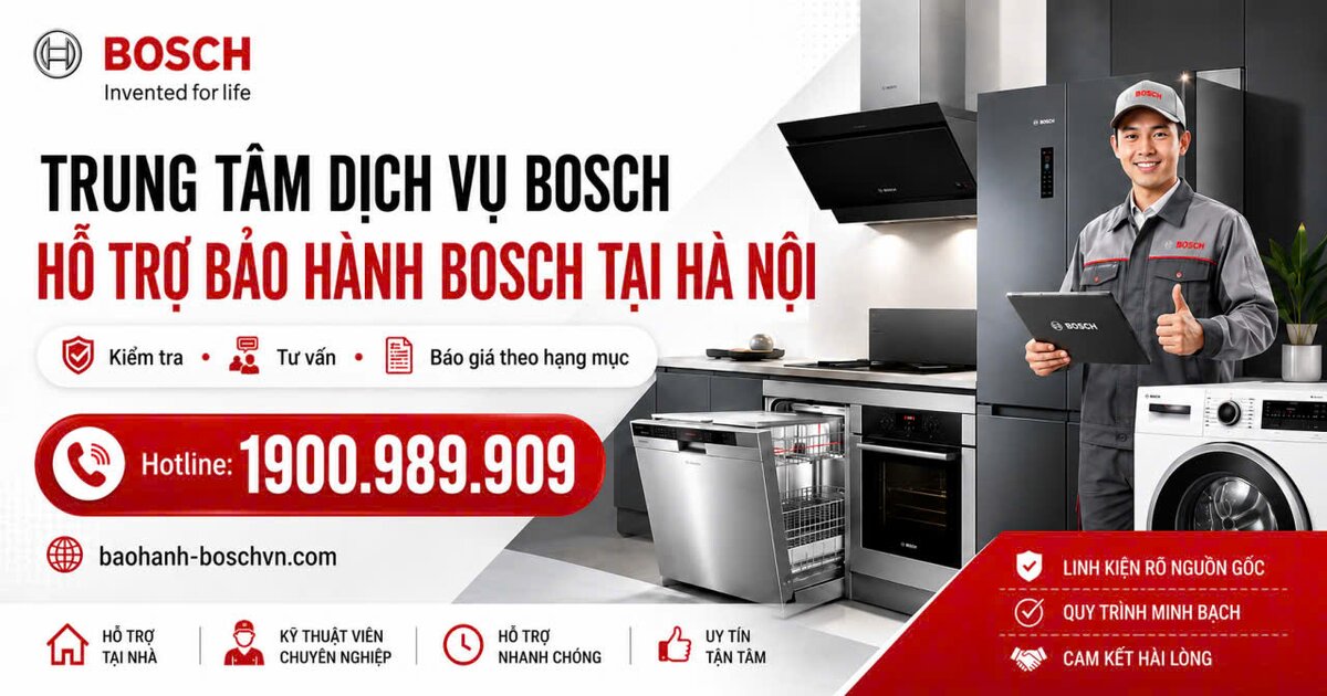 Hỗ Trợ Bảo Hành Bếp Từ Bosch Hà Nội 1 Dịch vụ hỗ trợ kiểm tra máy rửa bát Bosch tại Hà Nội